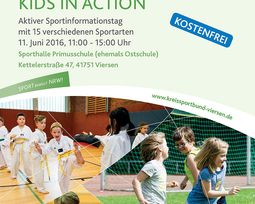 Der ASV 08 im Juni bei „Kids in Action“